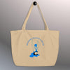 Organic  illustrated tote  bag 