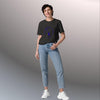 womens illustrated swimming themed t-shirt