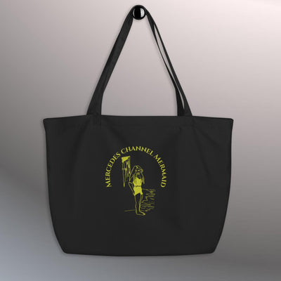 swimming legends organic tote  bag black