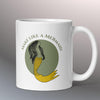 Mermaid themed  ceramic mug