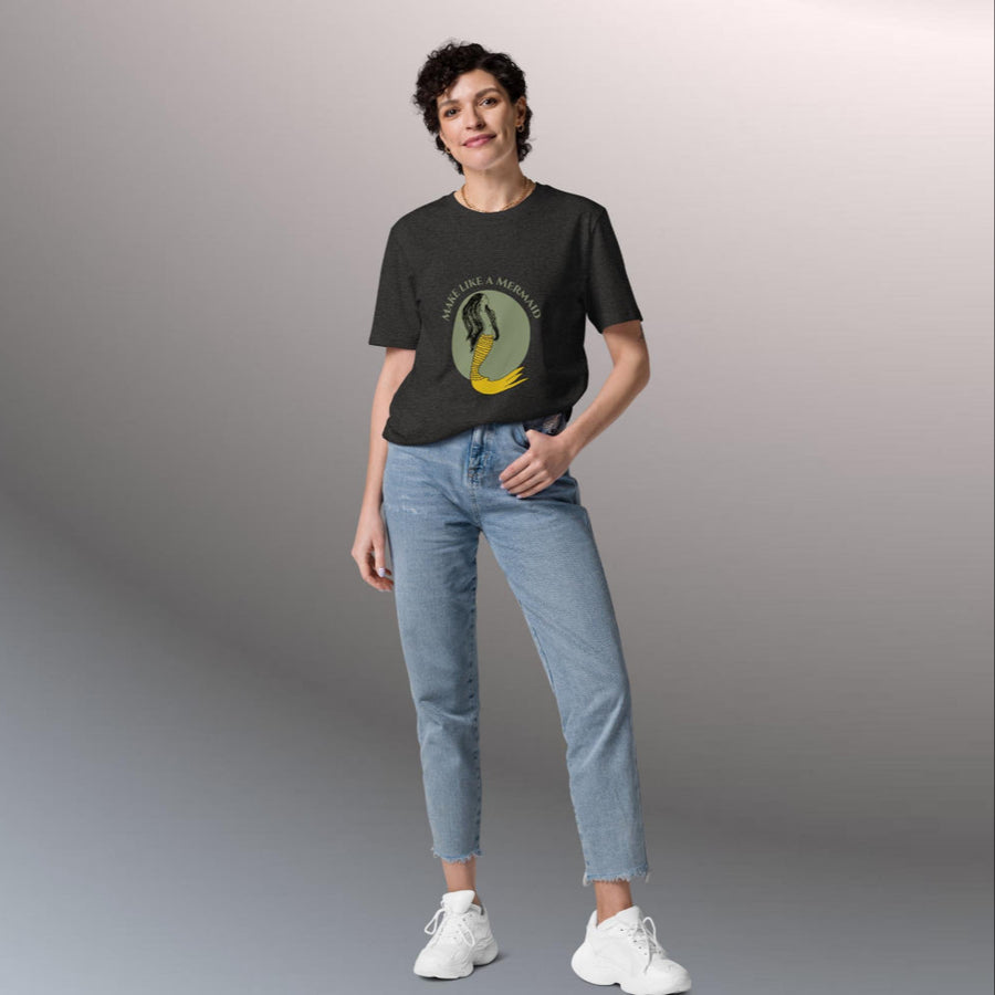 women's mermaid themed t-shirt
